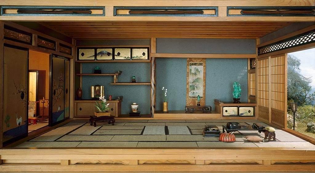 Японский чайный домик своими руками