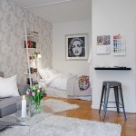 Очаровательный дизайн небольшой шведской квартиры